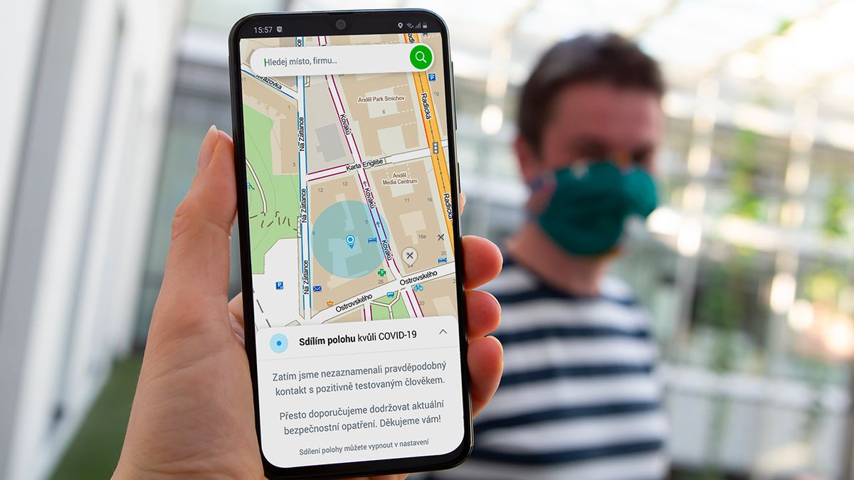 Mapy.cz hlásí milion uživatelů aplikace proti koronaviru